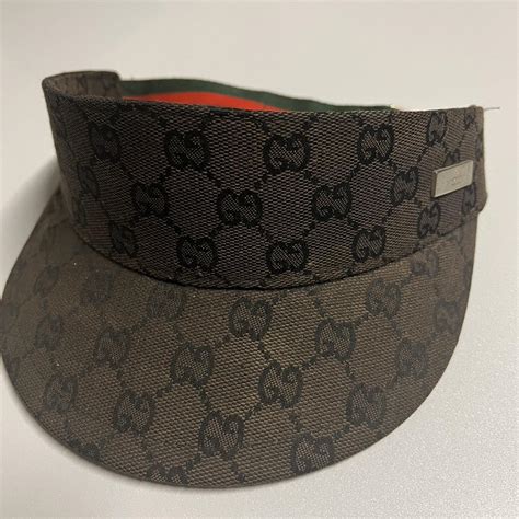 china gucci visor hat|Gucci Hats & Gloves for Men .